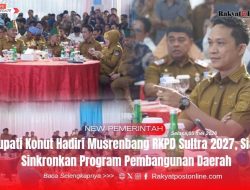 Bupati Konut Hadiri Musrenbang RKPD Sultra 2027, Siap Sinkronkan Program Pembangunan Daerah