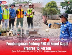 Pembangunan Gedung PKK di Konut Capai Progres 15 Persen