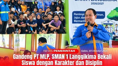 Gandeng PT MLP, SMAN 1 Langgikima Bekali Siswa dengan Karakter dan Disiplin