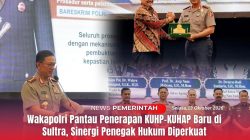 Wakapolri Pantau Penerapan KUHP-KUHAP Baru di Sultra, Sinergi Penegak Hukum Diperkuat