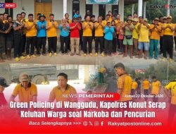 Green Policing di Wanggudu, Kapolres Konut Serap Keluhan Warga soal Narkoba dan Pencurian